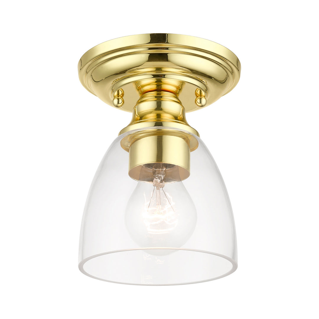 Livex Montgomery 46331-02 Ceiling Light - Polished Brass