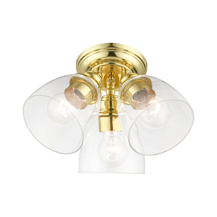 Livex Montgomery 46339-02 Ceiling Light - Polished Brass