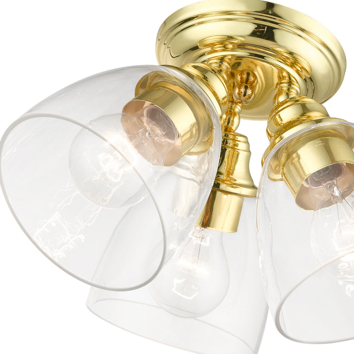 Livex Montgomery 46339-02 Ceiling Light - Polished Brass