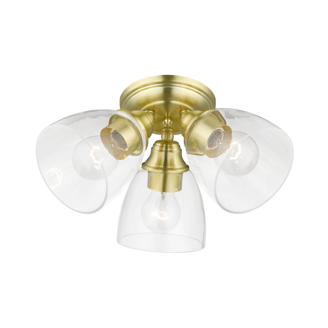 Livex Montgomery 46339-12 Ceiling Light - Satin Brass