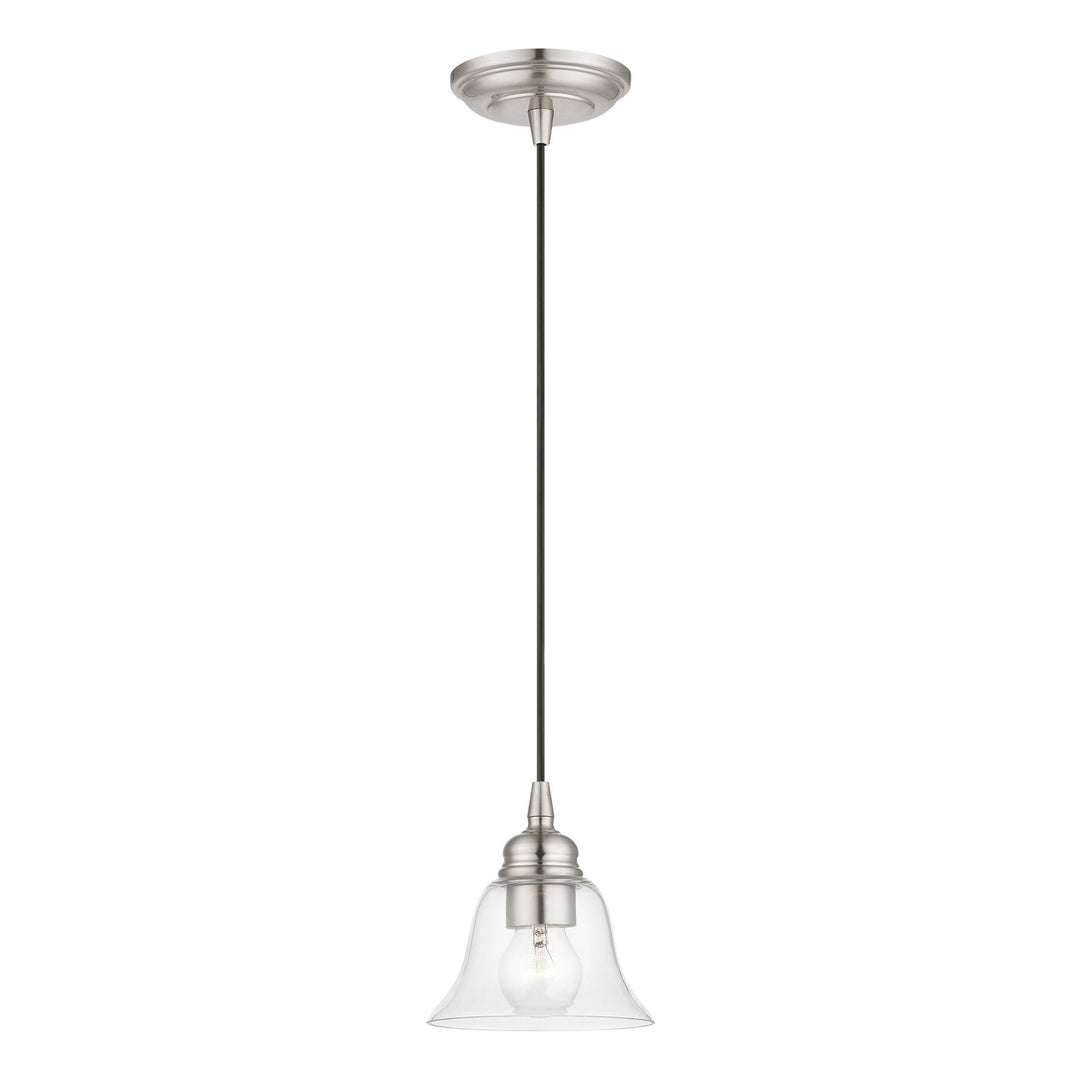 Livex Moreland 46480-91 Pendant Light - Brushed Nickel