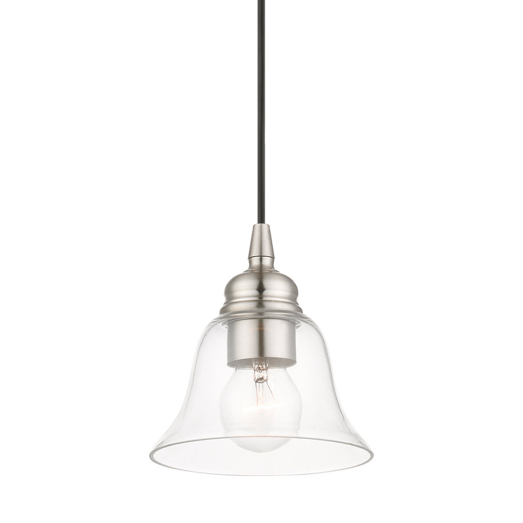 Livex Moreland 46480-91 Pendant Light - Brushed Nickel