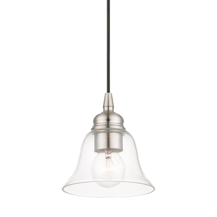 Livex Moreland 46480-91 Pendant Light - Brushed Nickel