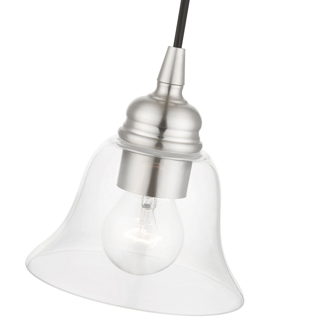 Livex Moreland 46480-91 Pendant Light - Brushed Nickel