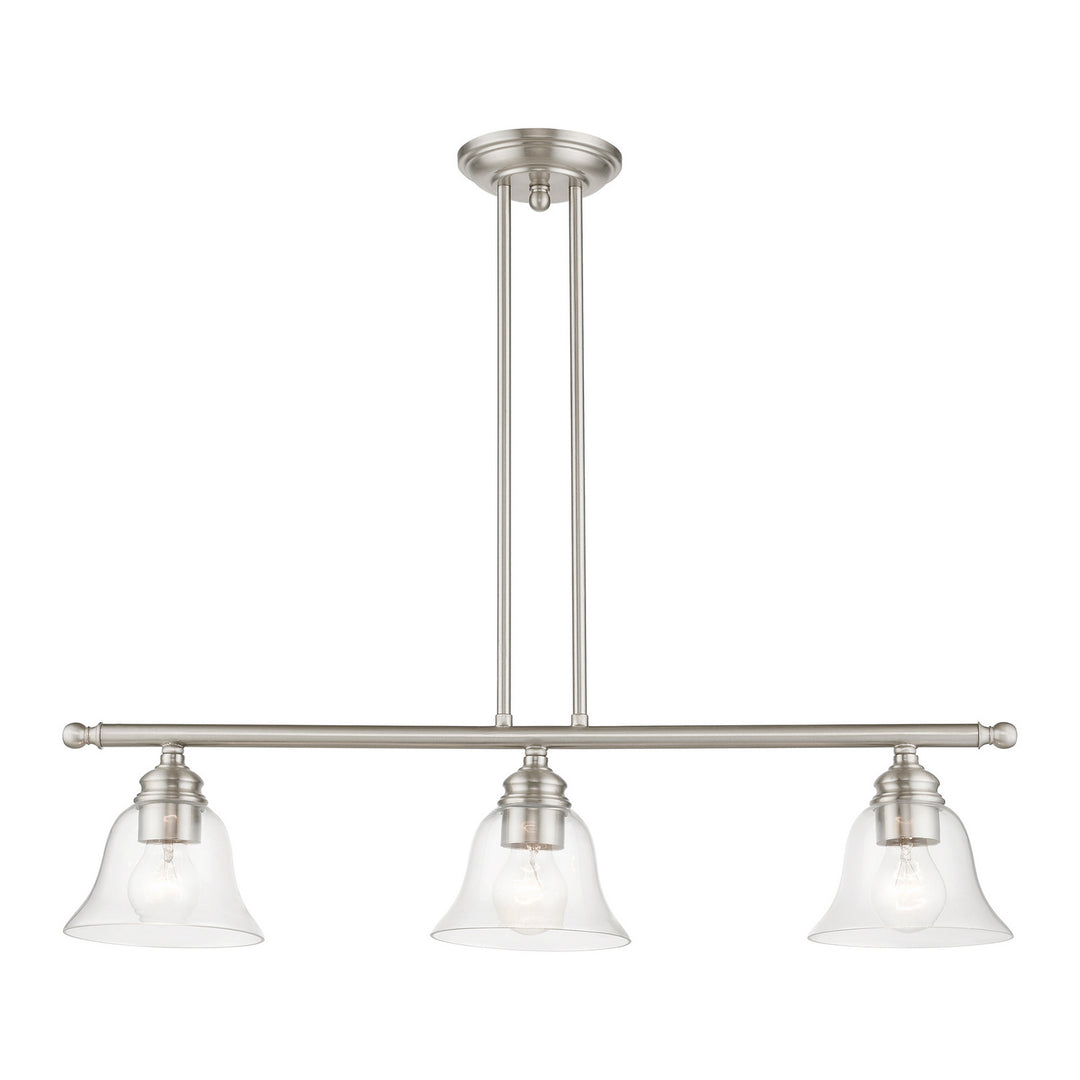 Livex Moreland 46487-91 Pendant Light - Brushed Nickel