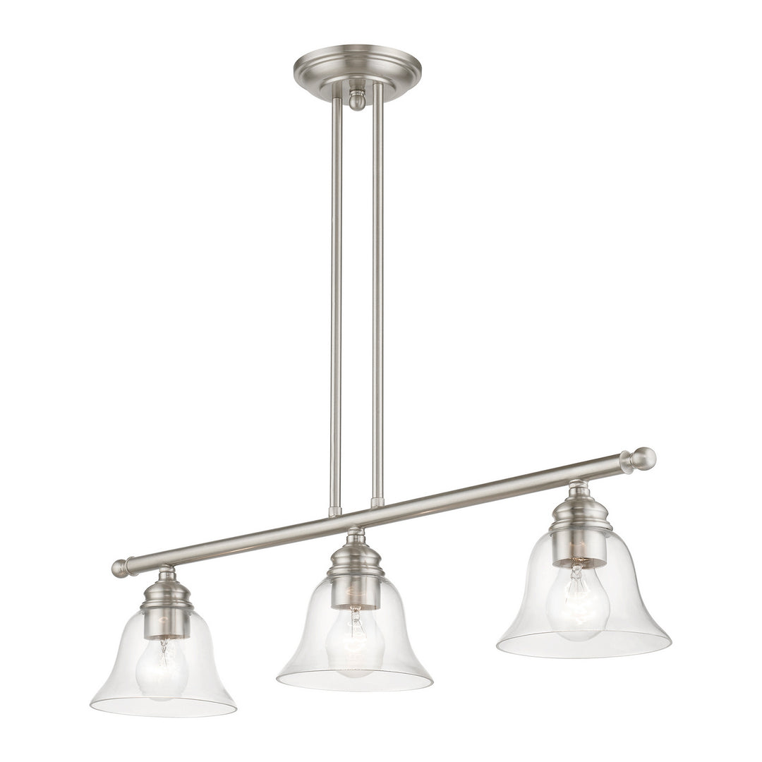 Livex Moreland 46487-91 Pendant Light - Brushed Nickel