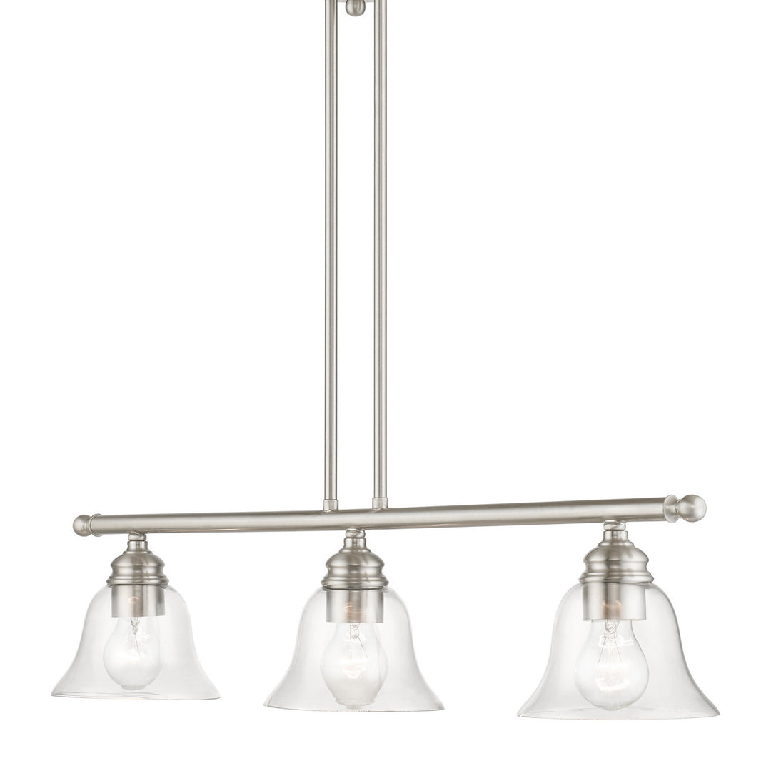 Livex Moreland 46487-91 Pendant Light - Brushed Nickel