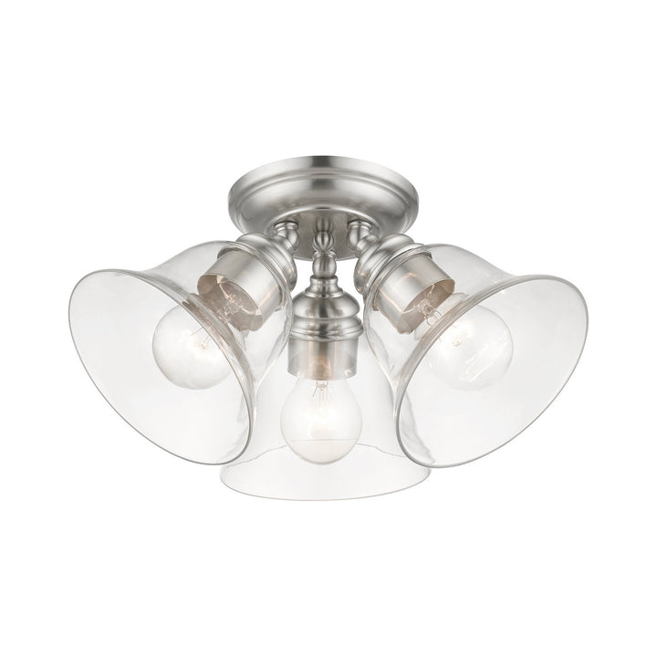 Livex Moreland 46489-91 Ceiling Light - Brushed Nickel