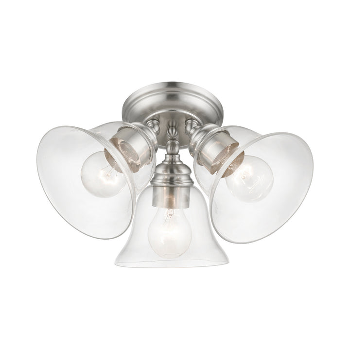 Livex Moreland 46489-91 Ceiling Light - Brushed Nickel