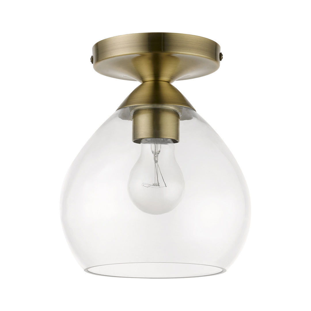 Livex Catania 46500-01 Ceiling Light - Antique Brass