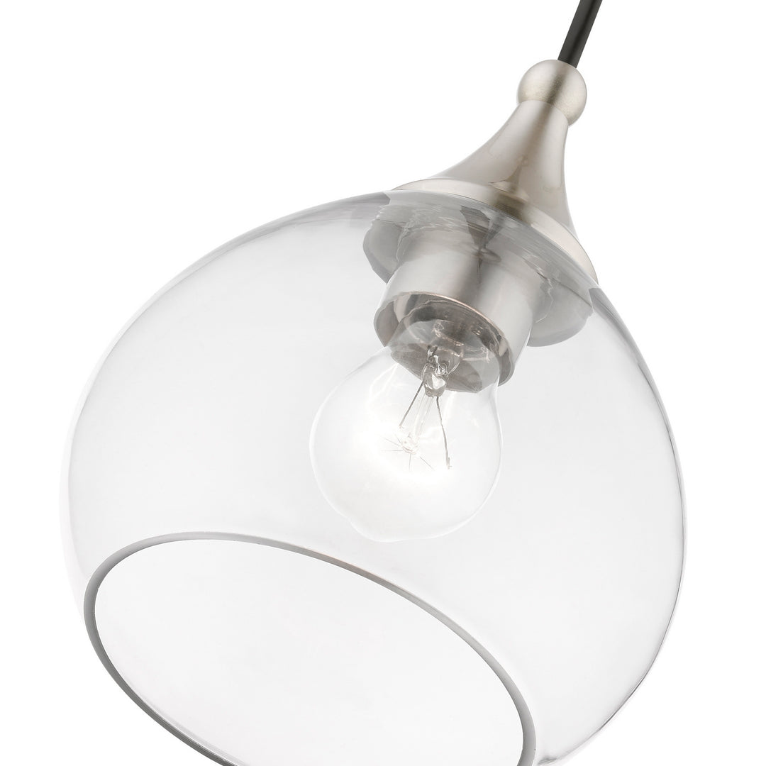 Livex Catania 46501-91 Pendant Light - Brushed Nickel