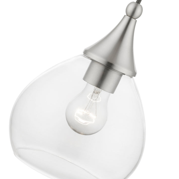 Livex Catania 46501-91 Pendant Light - Brushed Nickel