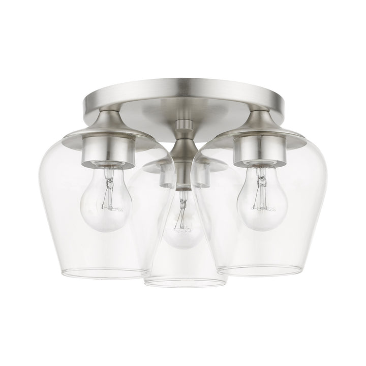 Livex Willow 46723-91 Ceiling Light - Brushed Nickel