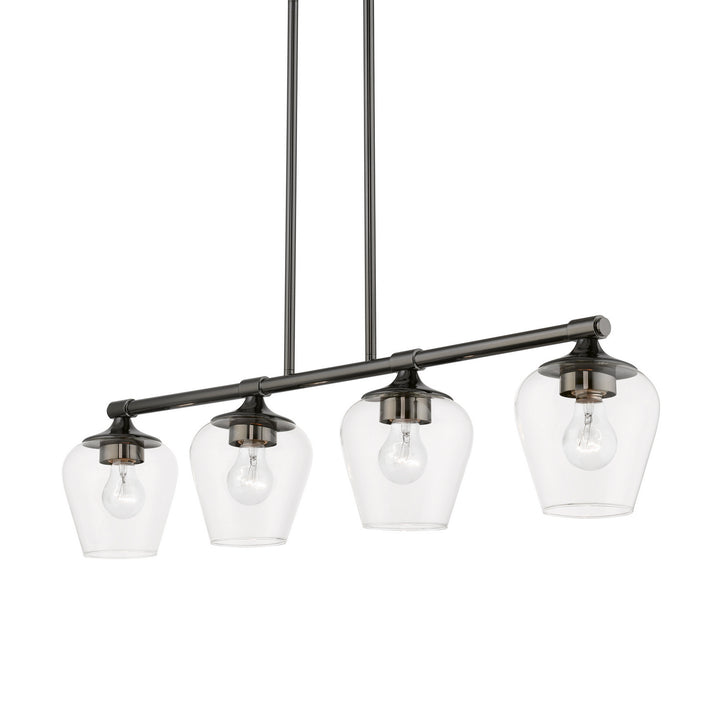 Livex Willow 46724-46 Pendant Light - Black Chrome