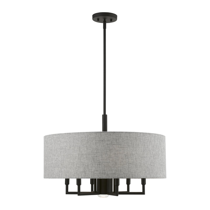 Livex Dakota 46736-04 Chandelier Light - Black