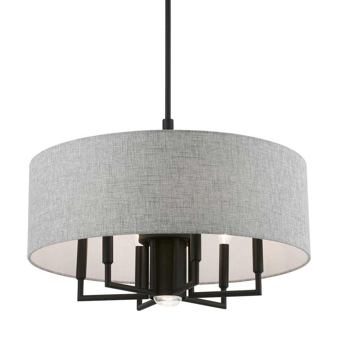 Livex Dakota 46736-04 Chandelier Light - Black