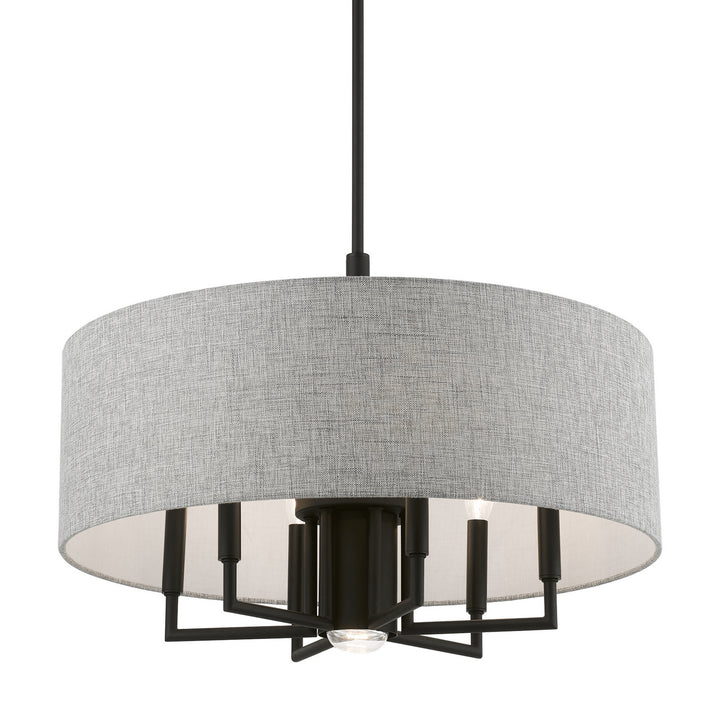 Livex Dakota 46736-04 Chandelier Light - Black