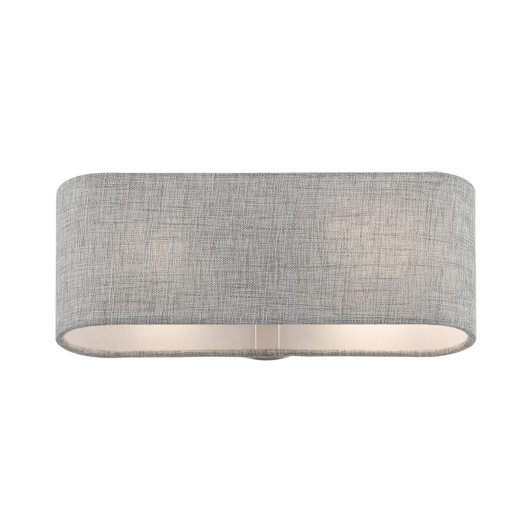 Livex Dakota 46748-91 Wall Sconce Light - Brushed Nickel