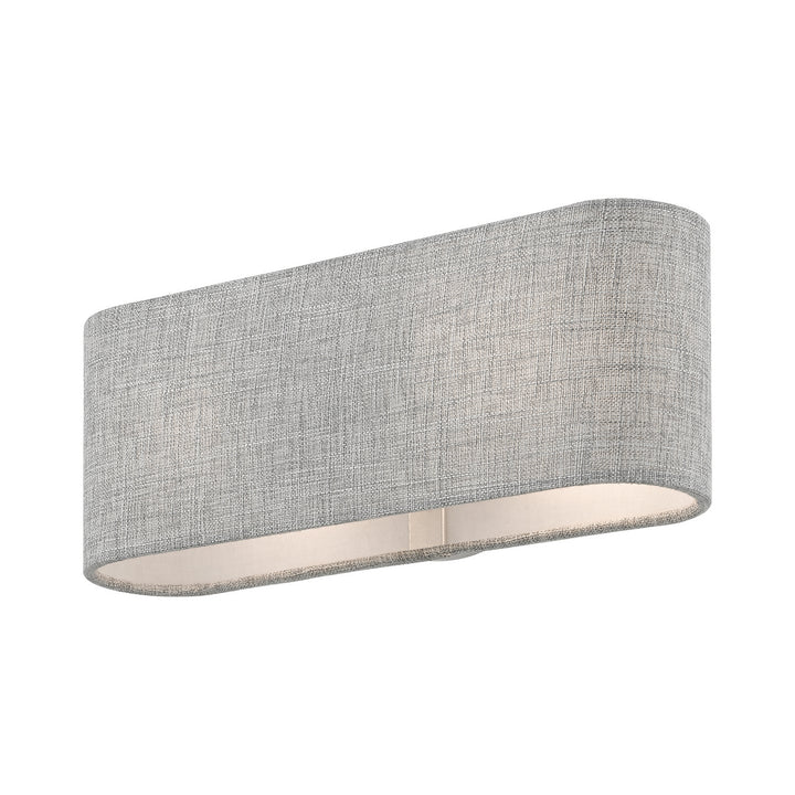 Livex Dakota 46748-91 Wall Sconce Light - Brushed Nickel