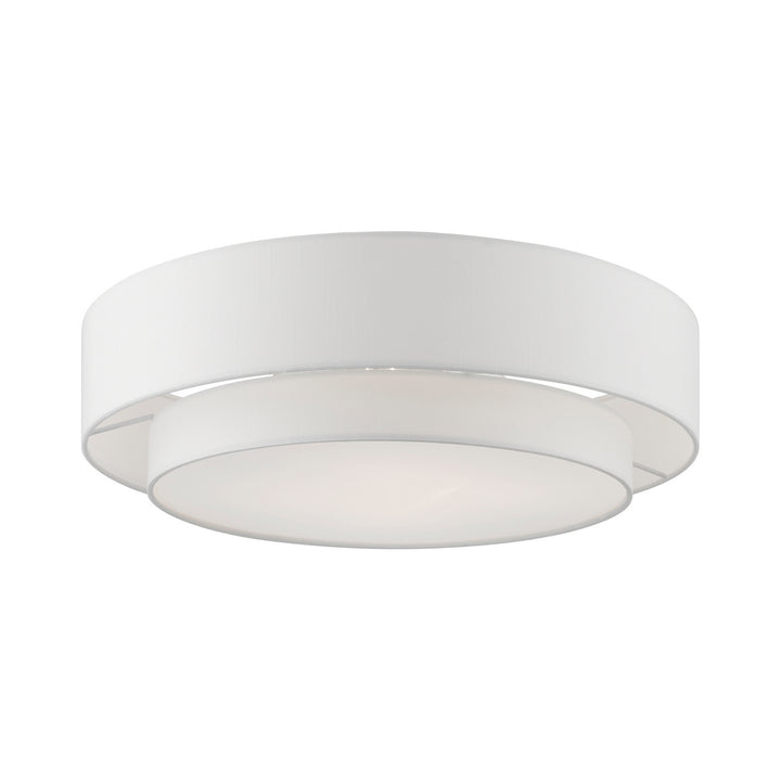 Livex Meridian 47155-91 Ceiling Light - Brushed Nickel