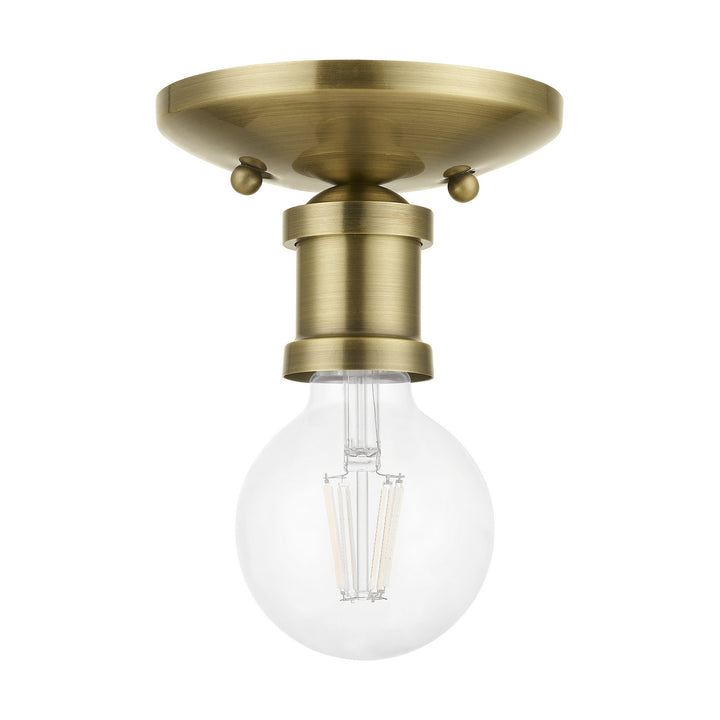 Livex Lansdale 47160-01 Ceiling Light - Antique Brass