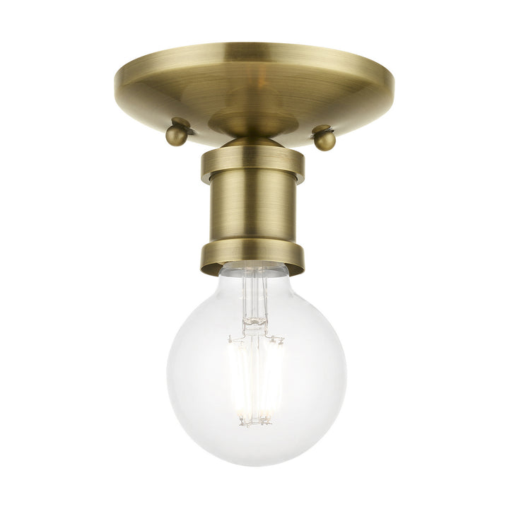 Livex Lansdale 47160-01 Ceiling Light - Antique Brass