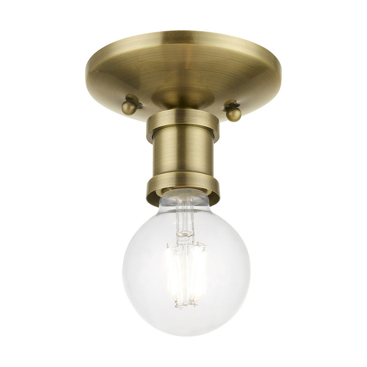 Livex Lansdale 47160-01 Ceiling Light - Antique Brass