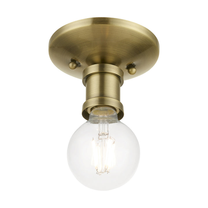 Livex Lansdale 47160-01 Ceiling Light - Antique Brass