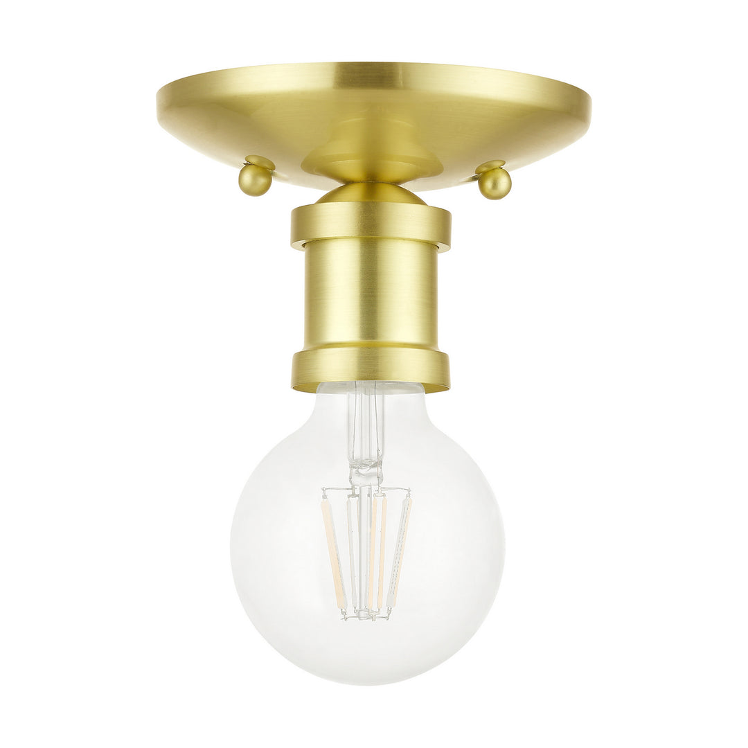 Livex Lansdale 47160-12 Ceiling Light - Satin Brass