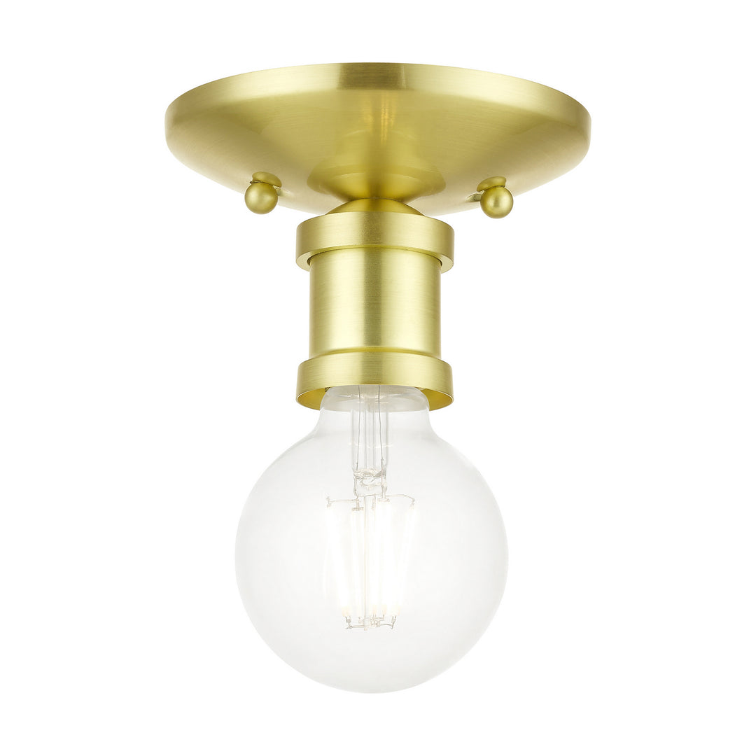 Livex Lansdale 47160-12 Ceiling Light - Satin Brass