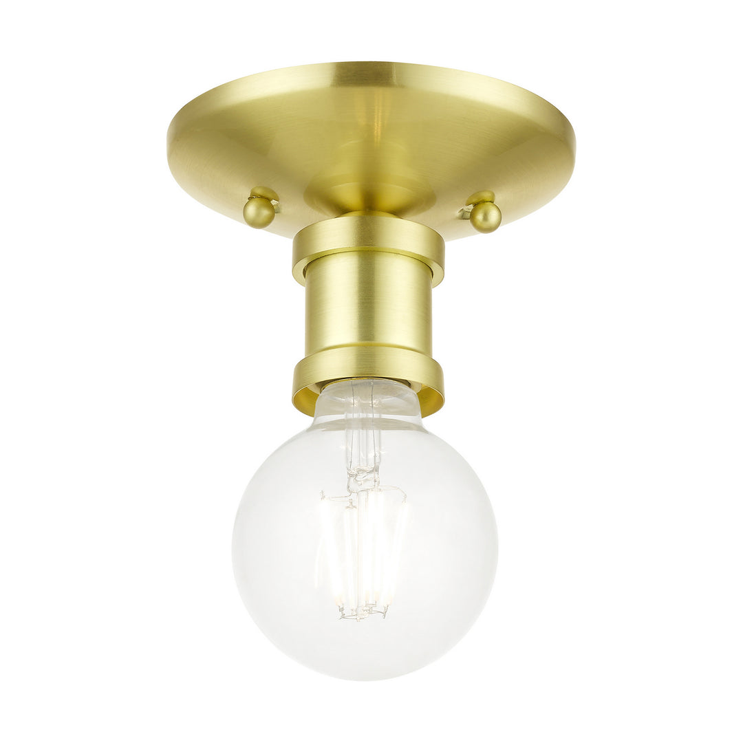 Livex Lansdale 47160-12 Ceiling Light - Satin Brass