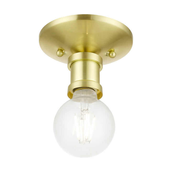 Livex Lansdale 47160-12 Ceiling Light - Satin Brass