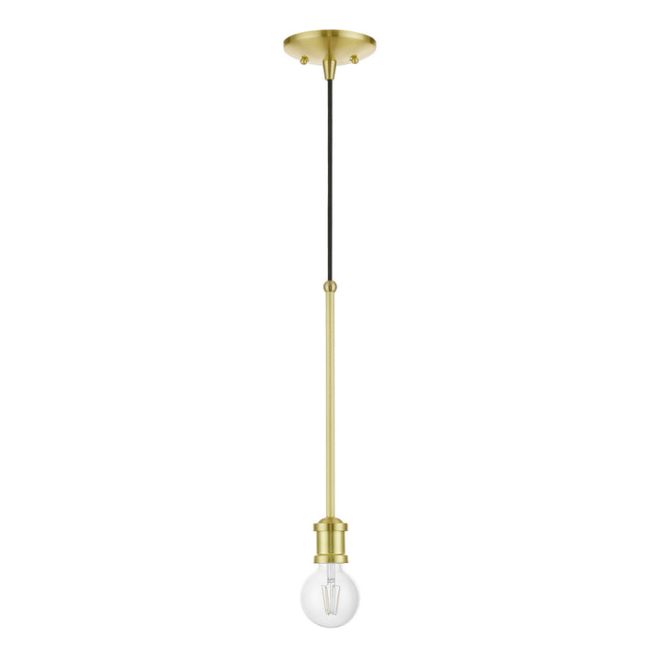 Livex Lansdale 47161-12 Pendant Light - Satin Brass