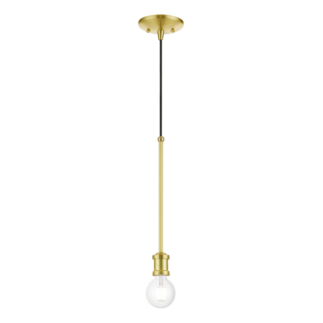 Livex Lansdale 47161-12 Pendant Light - Satin Brass