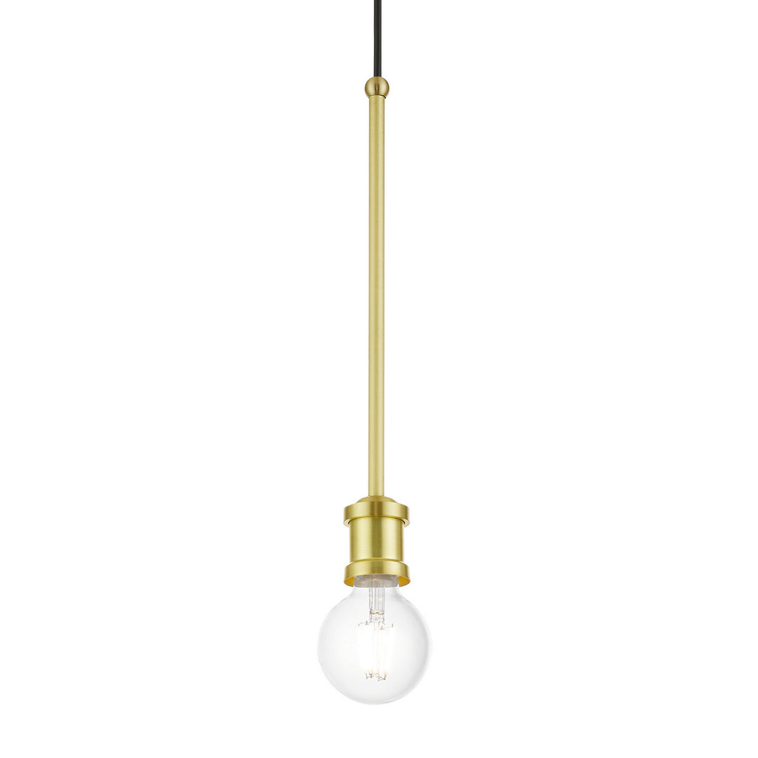 Livex Lansdale 47161-12 Pendant Light - Satin Brass