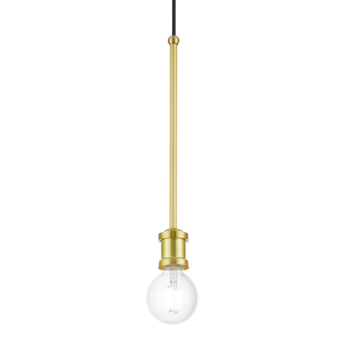 Livex Lansdale 47161-12 Pendant Light - Satin Brass
