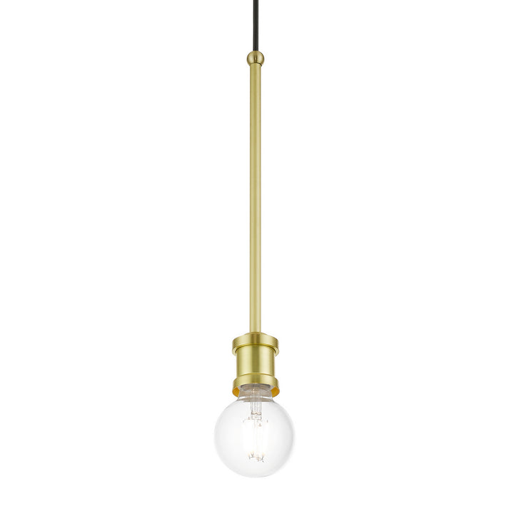Livex Lansdale 47161-12 Pendant Light - Satin Brass