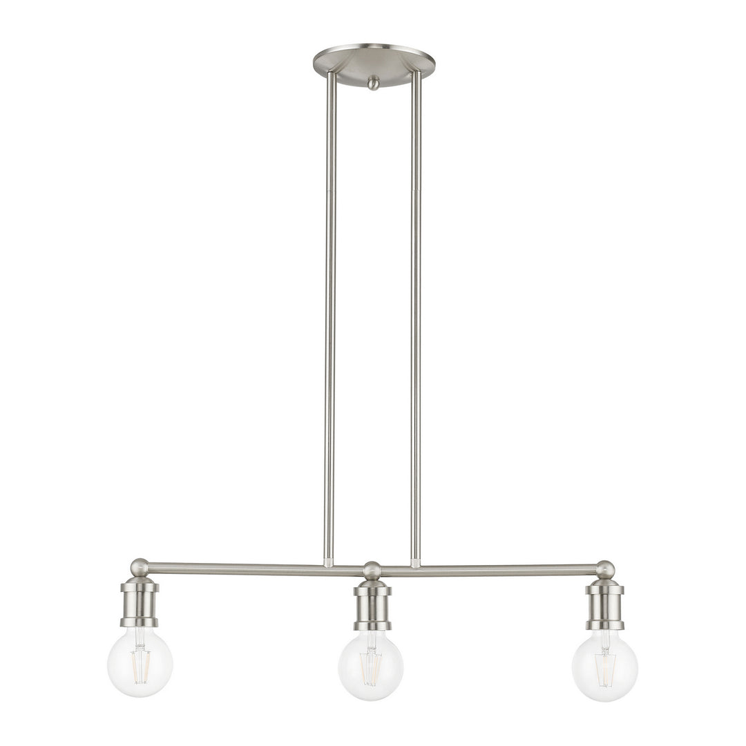 Livex Lansdale 47163-91 Pendant Light - Brushed Nickel