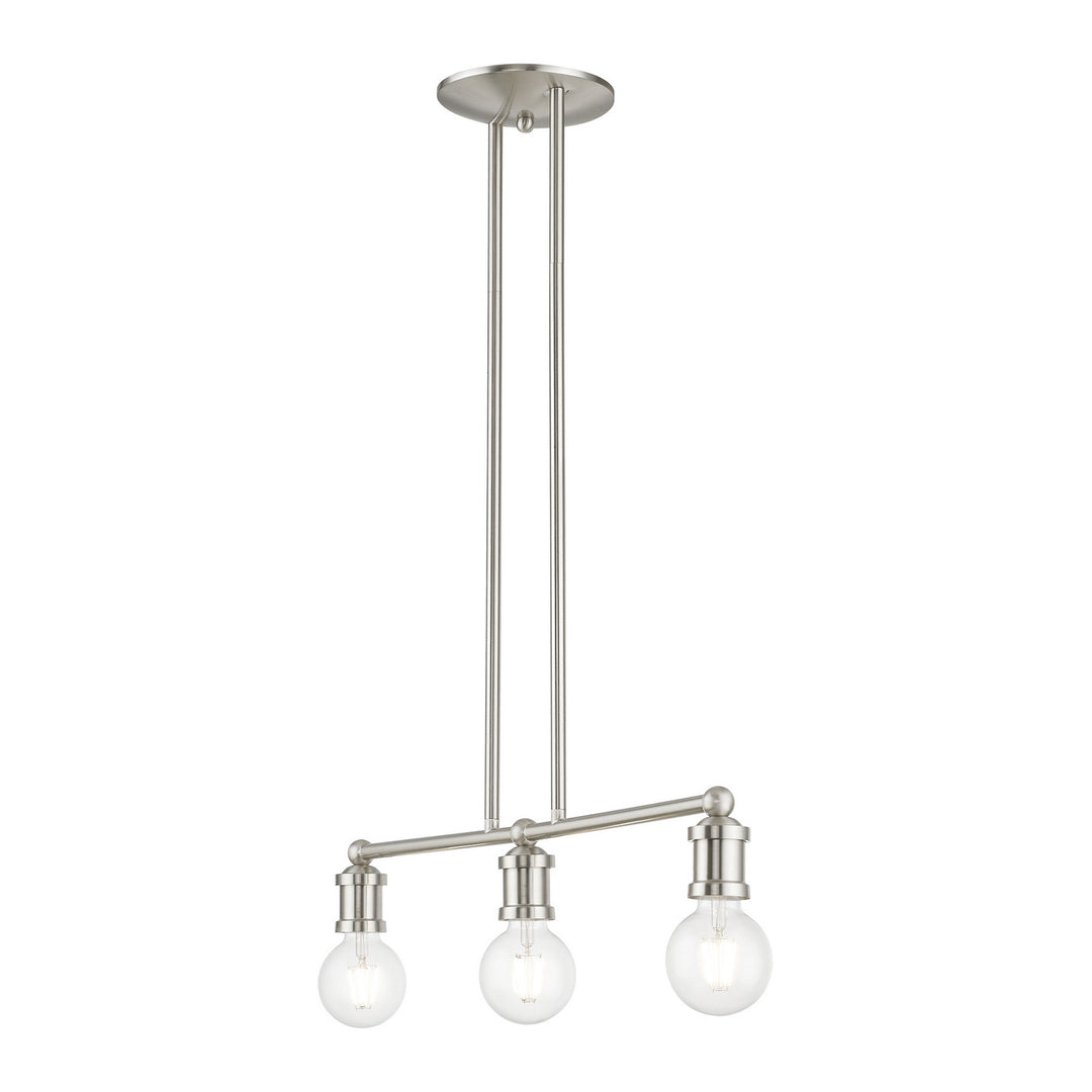Livex Lansdale 47163-91 Pendant Light - Brushed Nickel