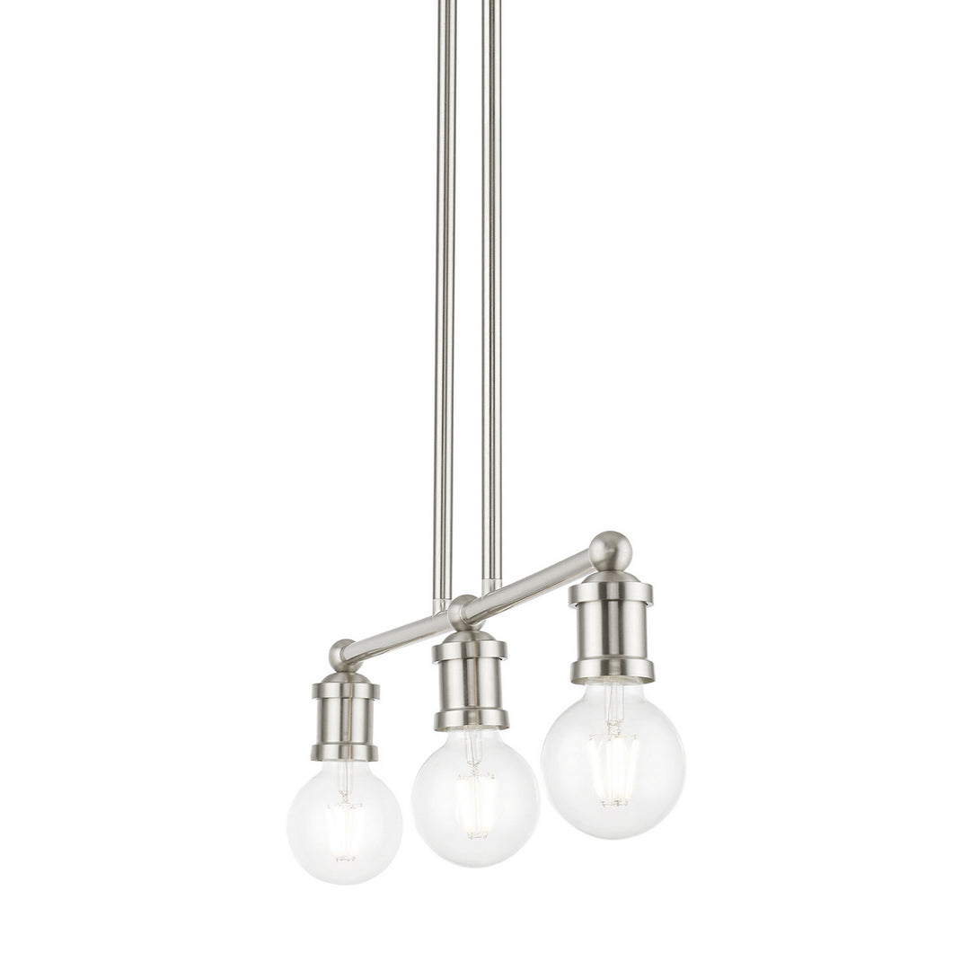 Livex Lansdale 47163-91 Pendant Light - Brushed Nickel