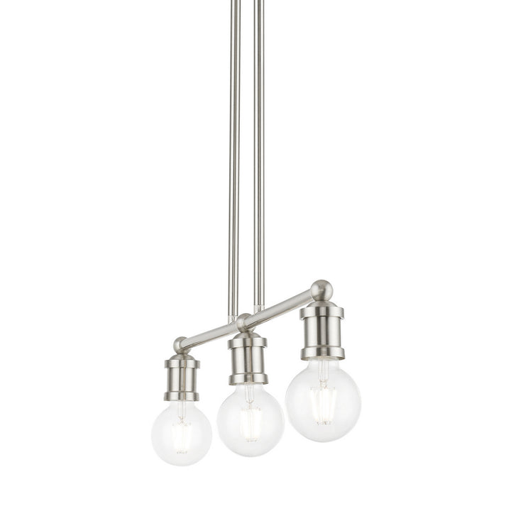 Livex Lansdale 47163-91 Pendant Light - Brushed Nickel