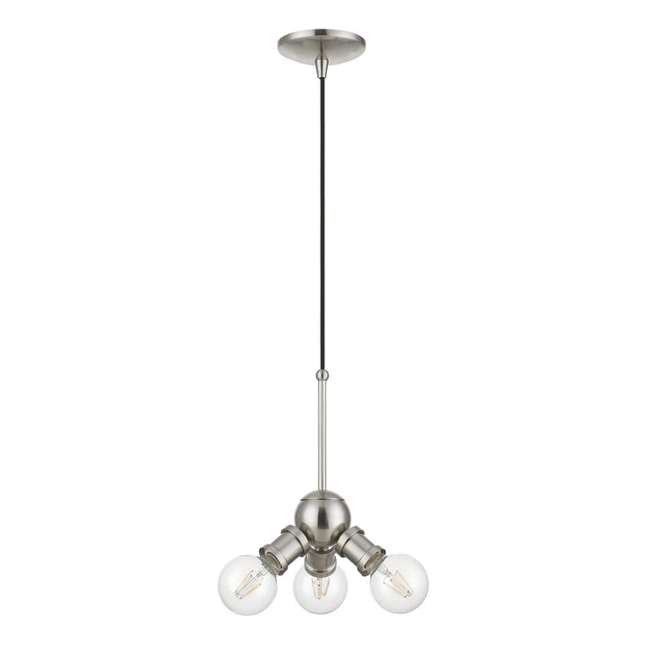 Livex Lansdale 47164-91 Pendant Light - Brushed Nickel