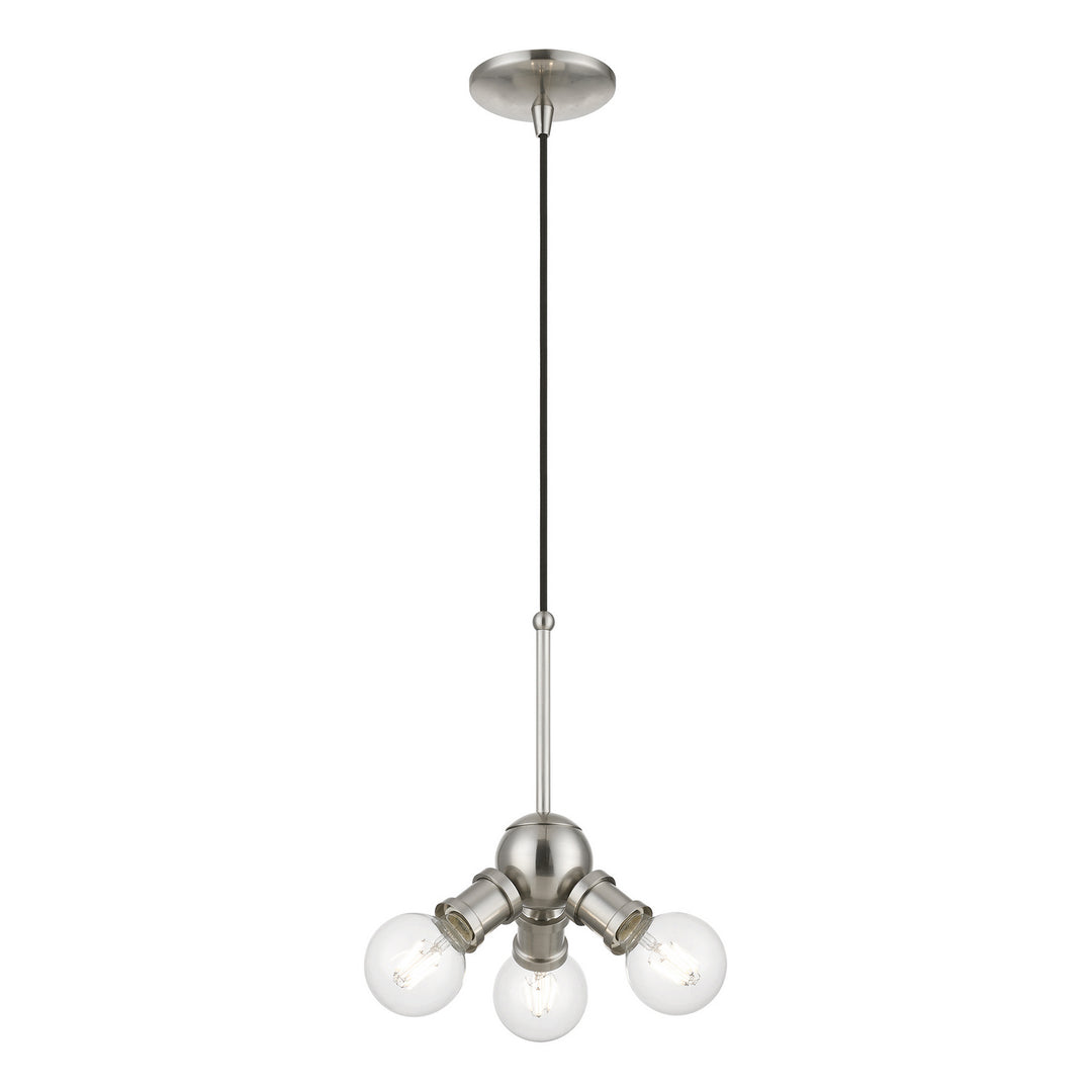 Livex Lansdale 47164-91 Pendant Light - Brushed Nickel