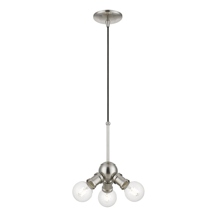 Livex Lansdale 47164-91 Pendant Light - Brushed Nickel