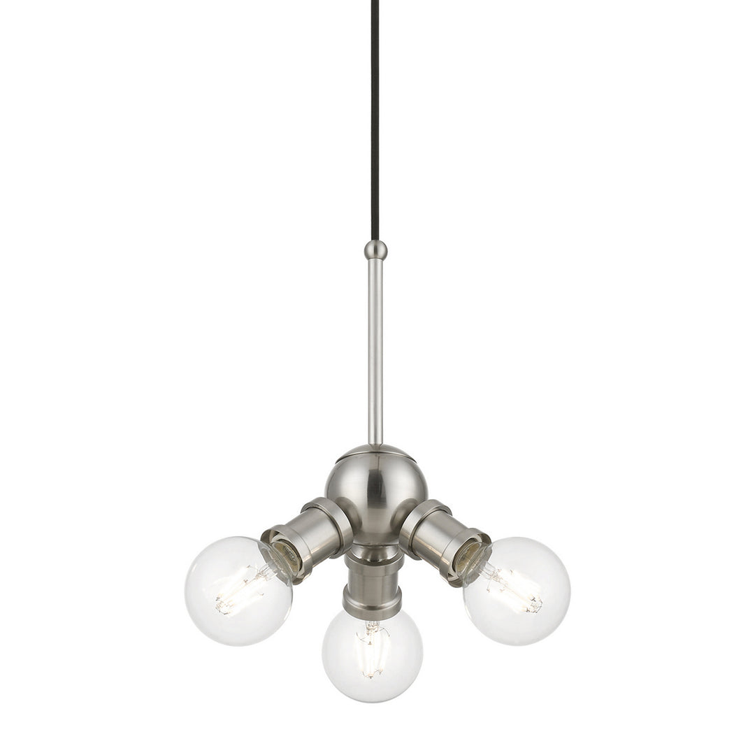 Livex Lansdale 47164-91 Pendant Light - Brushed Nickel