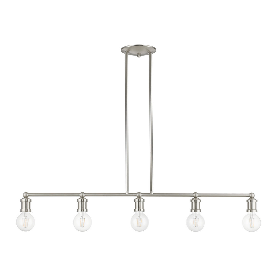 Livex Lansdale 47165-91 Pendant Light - Brushed Nickel