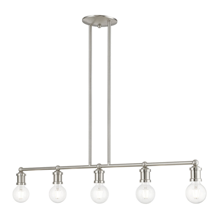 Livex Lansdale 47165-91 Pendant Light - Brushed Nickel