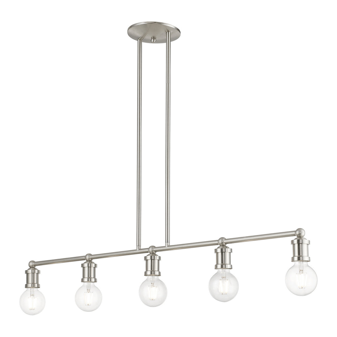 Livex Lansdale 47165-91 Pendant Light - Brushed Nickel