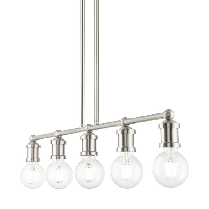 Livex Lansdale 47165-91 Pendant Light - Brushed Nickel