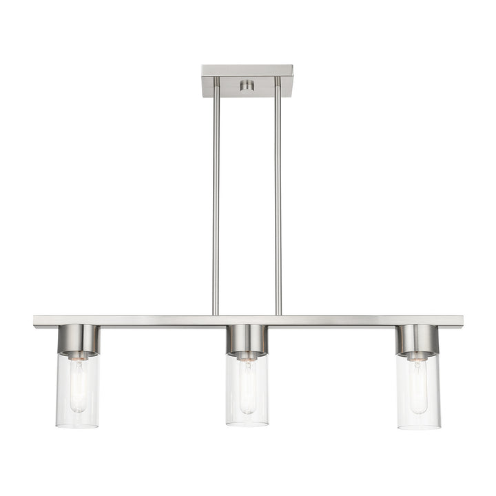 Livex Carson 48763-91 Pendant Light - Brushed Nickel